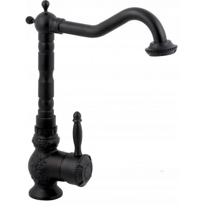 Melangeur De Cuisine Retro Noir Achat Vente Robinetterie De Cuisine Melangeur De Cuisine Retro Cdiscount