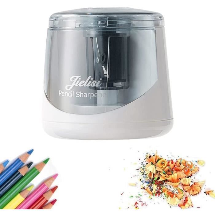 Taille-crayon électrique Double GENIE PS 120A - Pour Crayons Standards (6-8mm) Et Jumbos (9-12mm) - Démarrage Automatique