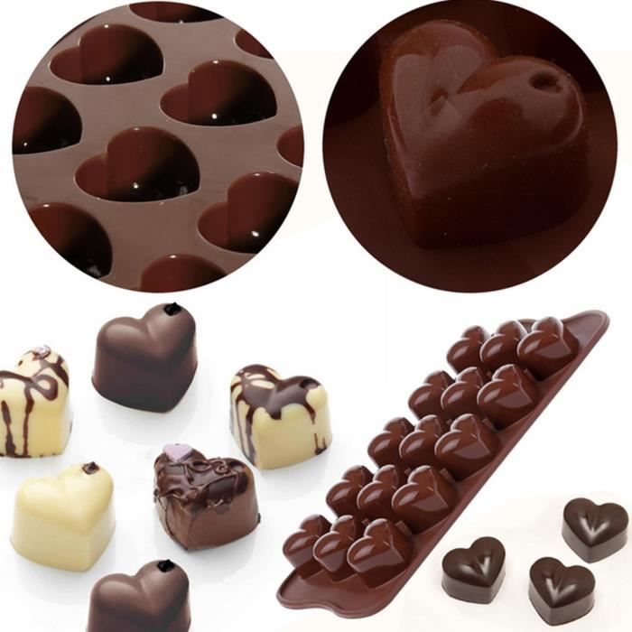 Moule Silicone Chocolat Gateau Patisserie Glacon Biscuit Bonbon Glace Forme Cœur Cdiscount Maison Moule Silicone Chocolat Gateau Patisserie Glacon Biscuit Bonbon Glace Forme Cœur Cdiscount Maison