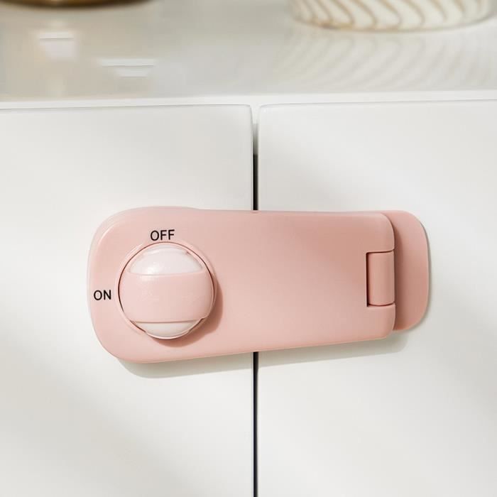 Serrure En Plastique Pour Armoire PFIFF - 2 Clés Carrées - Dimensions 8x8 Cm - Pour Casiers D'équitation, Vestiaires - Accessoire De Sécurité Basique - 2
