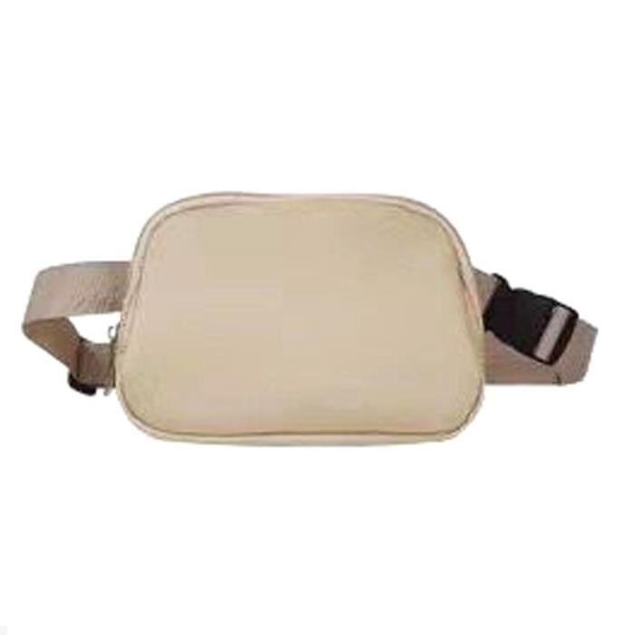 Sac banane en nylon pour homme et femme,sacs de poitrine décontractés