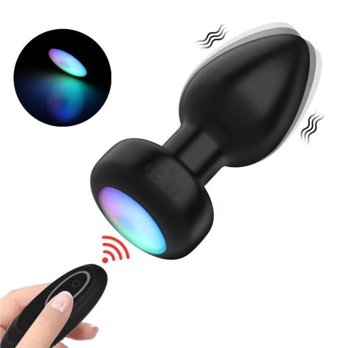 light up anal plug Dildo Wärmefunktion