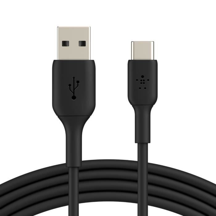 BELKIN - cable - PVC C-A 1M, BLK - PVC C-A 1M, BLK