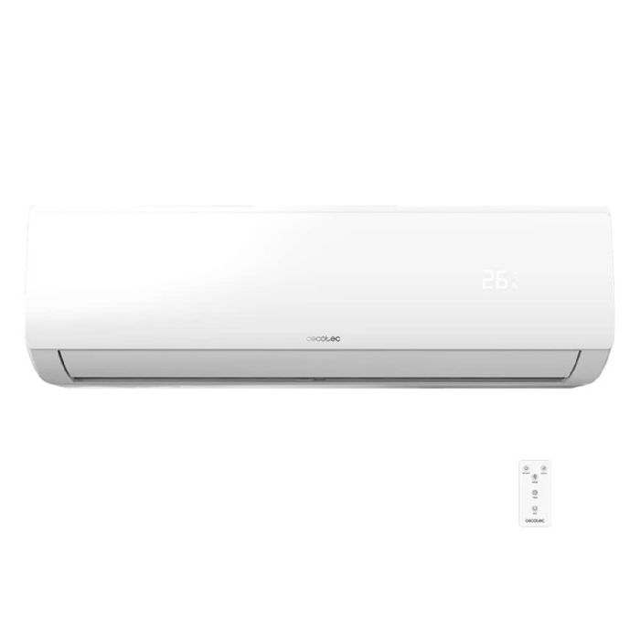 Cecotec Split Climatisation AirClima 12000 Smartfresh. 12000 BTU Moteur CC Pompe à chaleur Télécommande Affichage LED