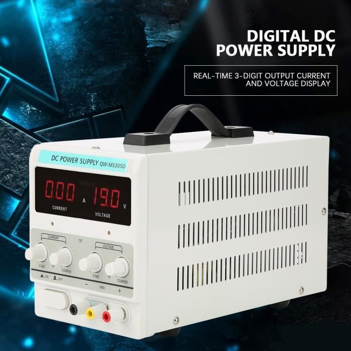 Alimentation DC régulée 030V 05A régulateur de tension réglable — free download