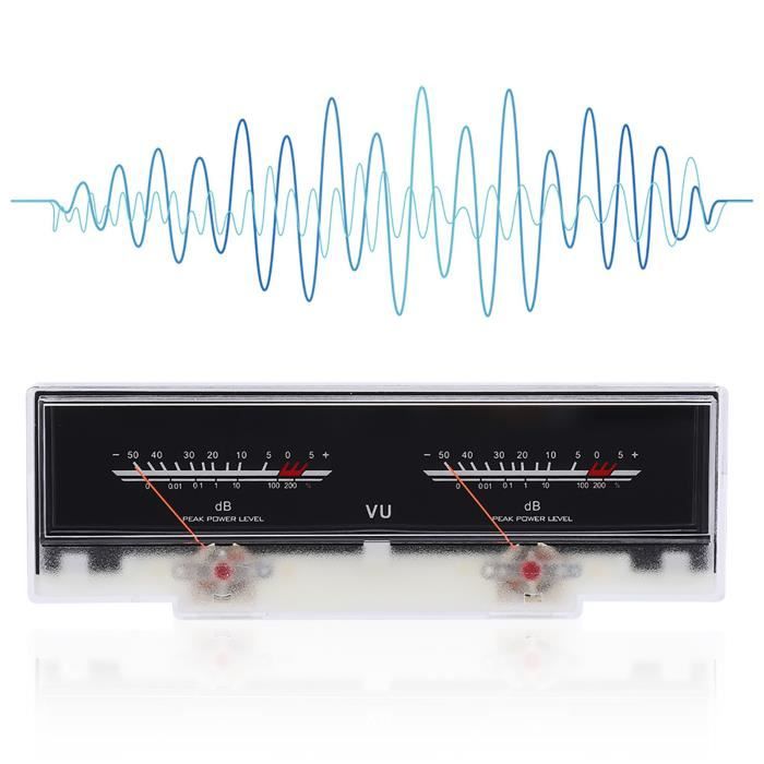 Vu-mètre Vintage Sifam – Neuf – Compatible Universel – Pour équipements Audio Ou Mesure