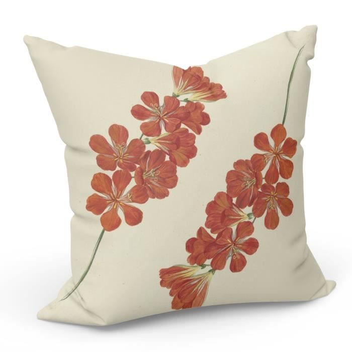 Housse de coussin tapis turc vintage : coussin en laine tissée à la main (18 x 24 po.) - France