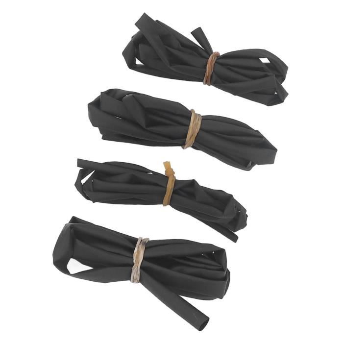 Lot de 30 gaines thermorétractables pour fils et cosses - 1,6/5mm - Zenitech
