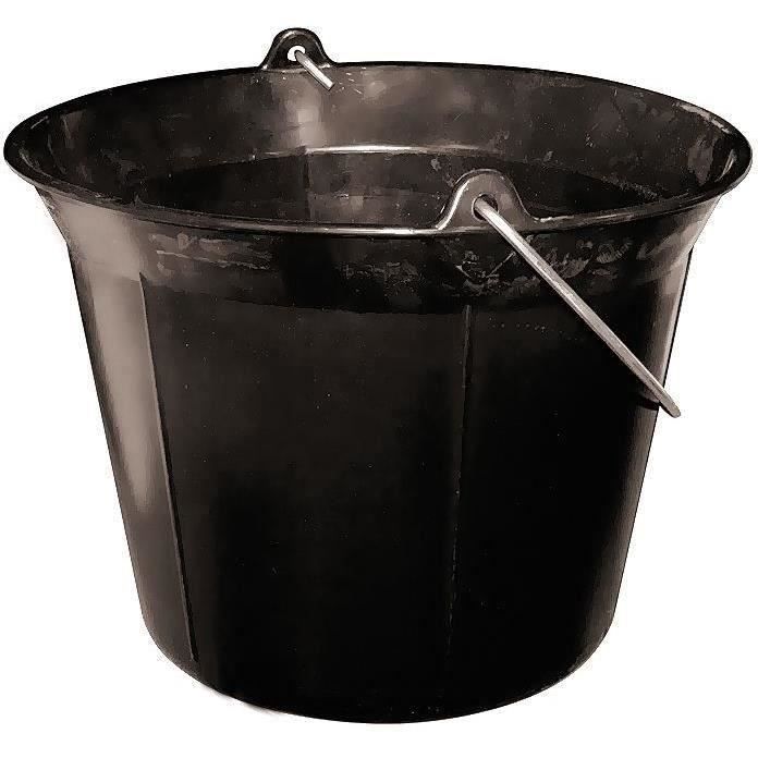 Seau de maçon - FISCHER DAREX - polyéthylène - 11 L