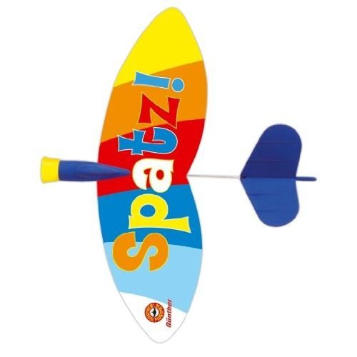 Paul Günther 1449 - Spin Glider Spatz, Aeroplano con Ali rivestite in Foil, per Bambini a Partire dai 6 Anni, con Pinna di Coda Flessibile e Muso di Sicurezza, Circa 24 x Paul Günther 1449 - Spin Glider Spatz, Aeroplano con Ali rivestite in Foil, per Bambini a Partire dai 6 Anni, con Pinna di Coda Flessibile e Muso di Sicurezza, Circa 24 x