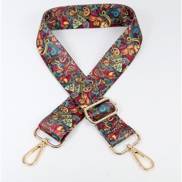 Sangle De Sac Réglable En Toile Robuste - Largeur 3,8 Cm - Pour Customiser Ou Remplacer Une Sangle De Sac
