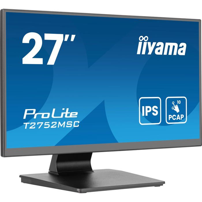 iiyama ProLite T2752MSC B1AG écran plat de PC 68 6 cm 27 1920 x 1080 pixels Full HD LED Écran tactile Neuf - vue 4