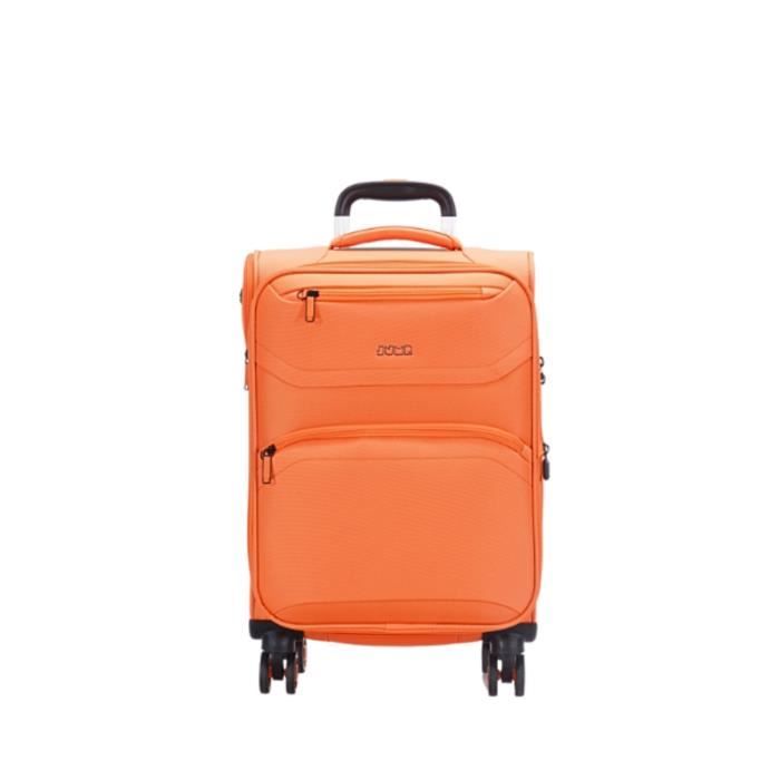 Valise souple cabine trolley Jump Ref 59970 Orange 55*35*20 cm TU