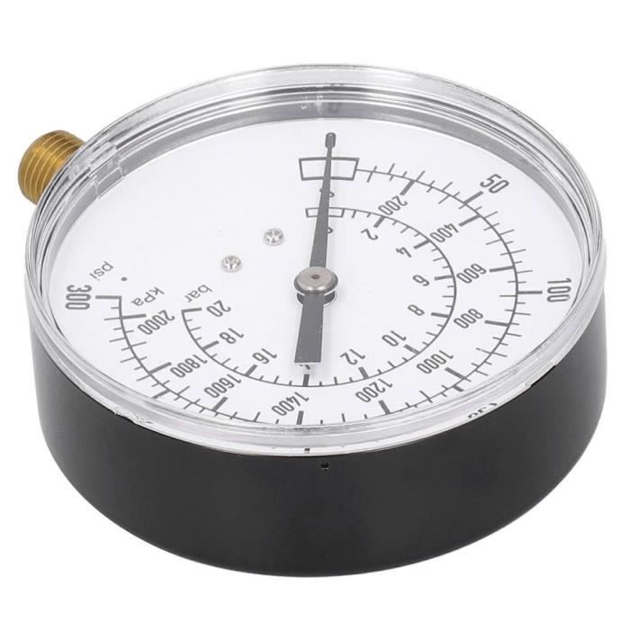 Manometer 50mm 1/4 BSPT - Druckmesser Für Luft, Öl, Wasser 0-300 PSI