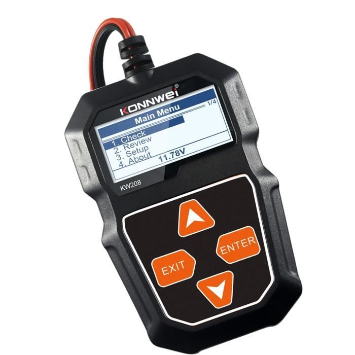 Testeur De Batterie De Voiture BM510 Testeur De Batterie De Camion De