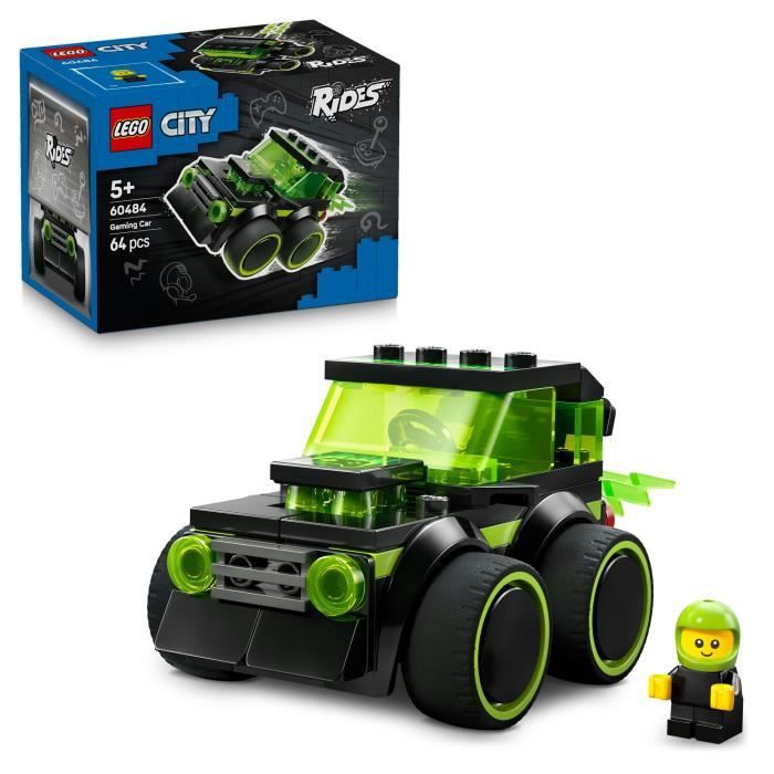 LEGO City Voiture de course de jeu vidéo 60484 - vue 6