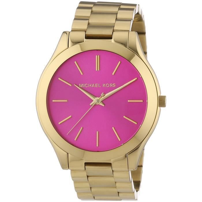 Michael Kors Montre connectée Rose pour Femme, Pink, Bracelet