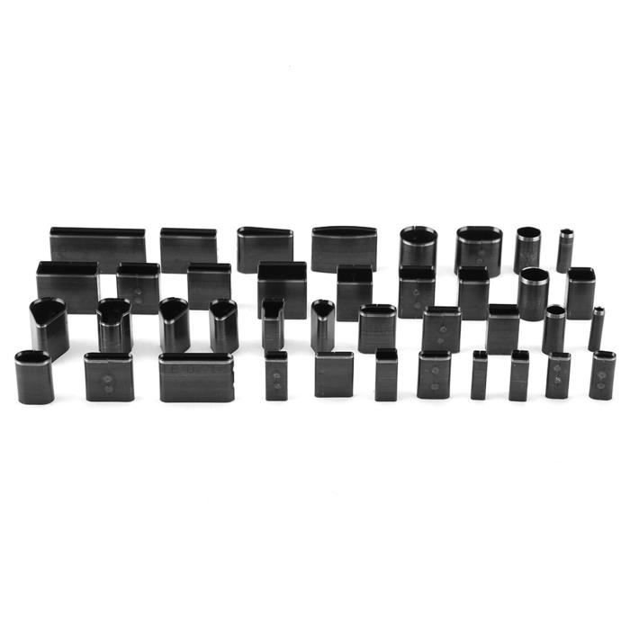 Kit Poinçons Lettres & Chiffres 36 Pièces Pour Métal Et Cuir - Taille 4mm/6mm - Neuf