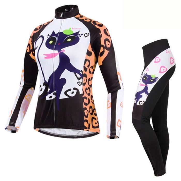 tenue velo route femme