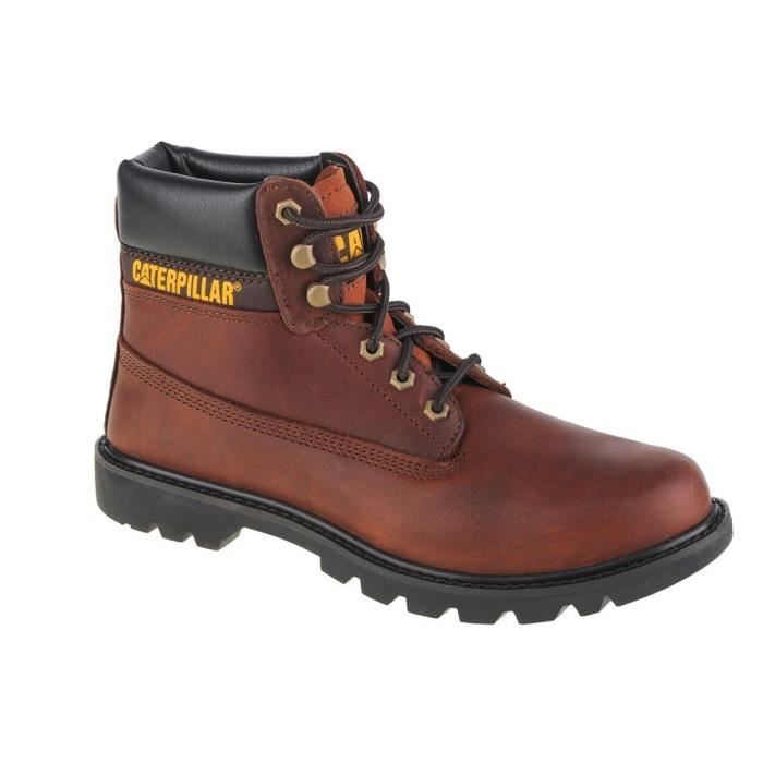 Chaussures Caterpillar Colorado 2 - Marron - Homme - Cuir - Lacets