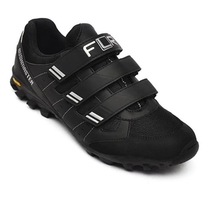 Chaussures de Randonnée FLR Bushmaster - Noir/Argent - 39 - Homme - Montagne - Cycle - Respirant
