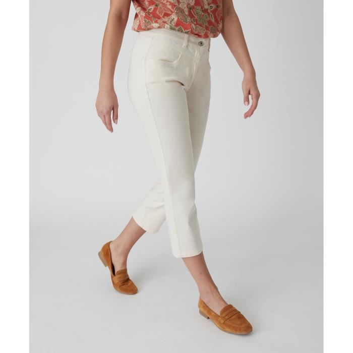 Pantacourt femme taille elastique damart sale