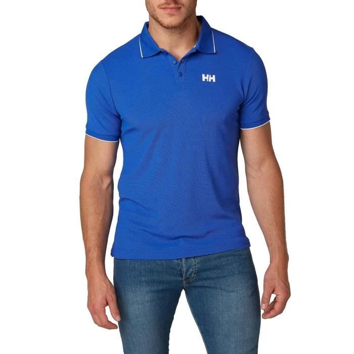 Navy FR : L Helly Hansen Shore Homme Polo Taille Fabricant : L