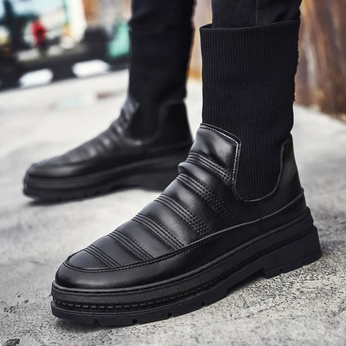 boots chaudes homme