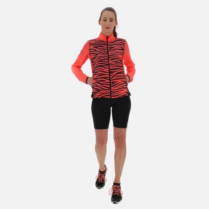 Veste Coupe-Vent Running Femme - MACRON - Trudy - Tissu Ripstop - Inserts en Mesh - Poche Repliable Veste Coupe-Vent Running Femme - MACRON - Trudy - Tissu Ripstop - Inserts en Mesh - Poche Repliable