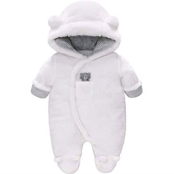 Costume De Noël Bébé 4 Pièces - Haut + Pantalon + Chapeau + Chaussettes Motif Bonhomme De Neige, 0-2 Ans