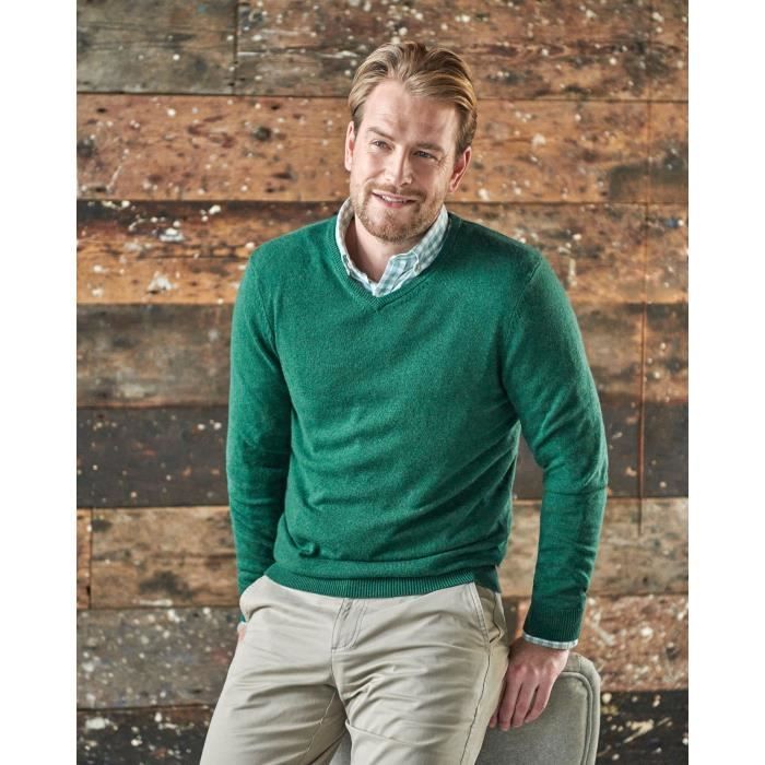 Pull vert foret sale