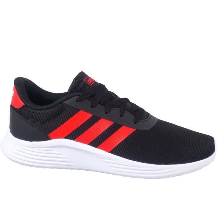 Basket adidas rouge et noir sale