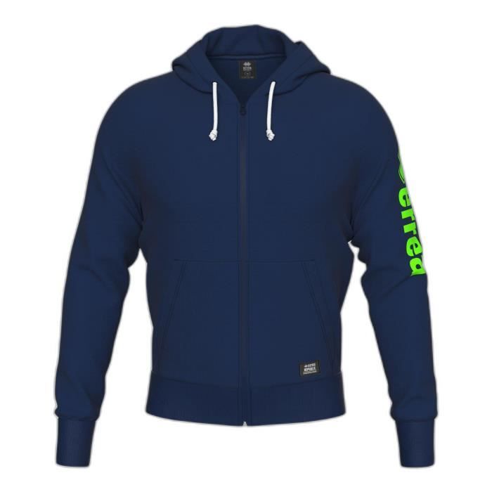 Veste Errea Mixte - Coupe Sportive - Bleu Marine - Taille M - Pour Femme Et Homme