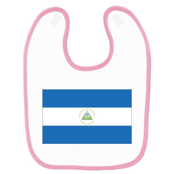 Bavoir Bebe Imprime Drapeau Nicaragua Rose Achat Vente Bavoir 3529684463484 Soldes Des Le 8 Janvier Cdiscount