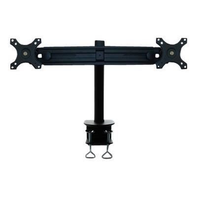 NEWSTAR Support de table – Montage sur bureau pour 2 écrans LCD – Taille décran : 19-30 – Noir