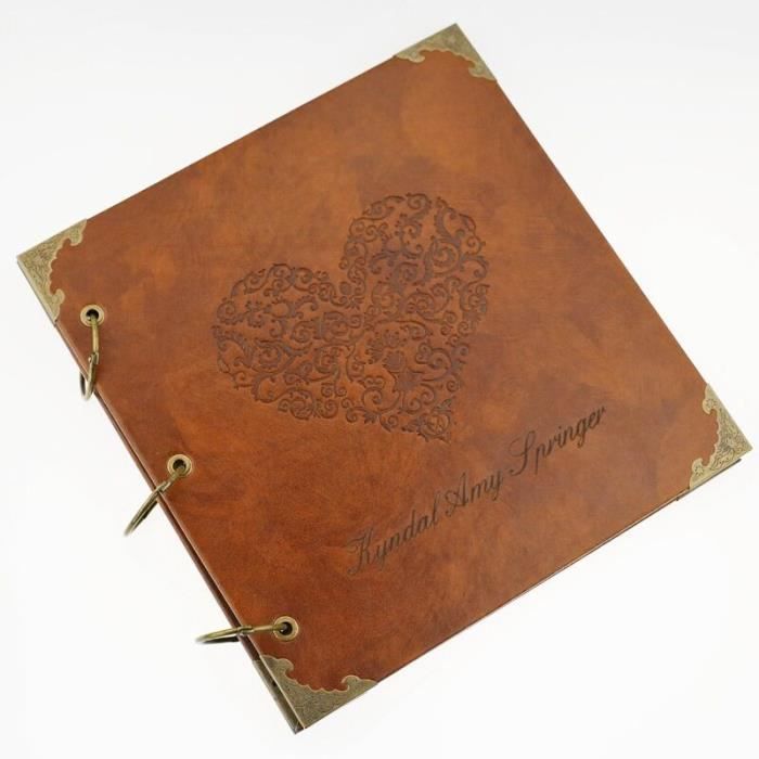 Modele Alternative 24 Du Livre D Or De Mariage Cuir Photo Album
