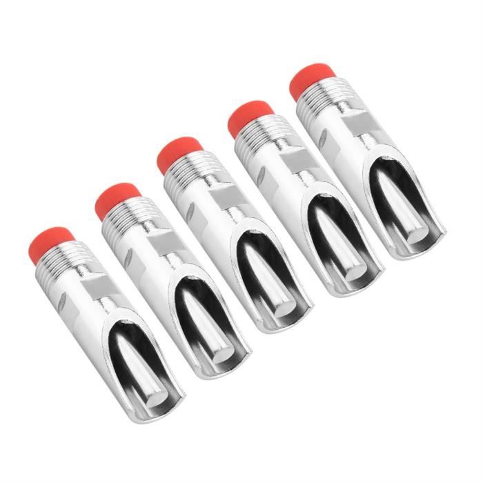 Comparer les prix de Abreuvoir à tétine pour porcs - OMABETA - Acier inoxydable - Lot de 5 - Extérieur - Soin