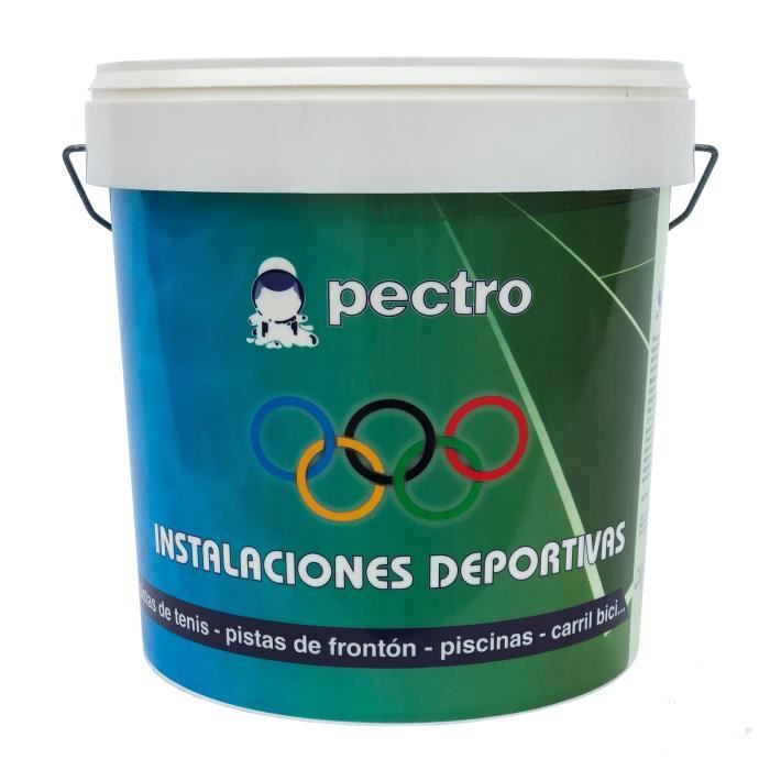 Peinture pour sols et installations sportives en beton intérieur extérieur PECTRO 4L Vert