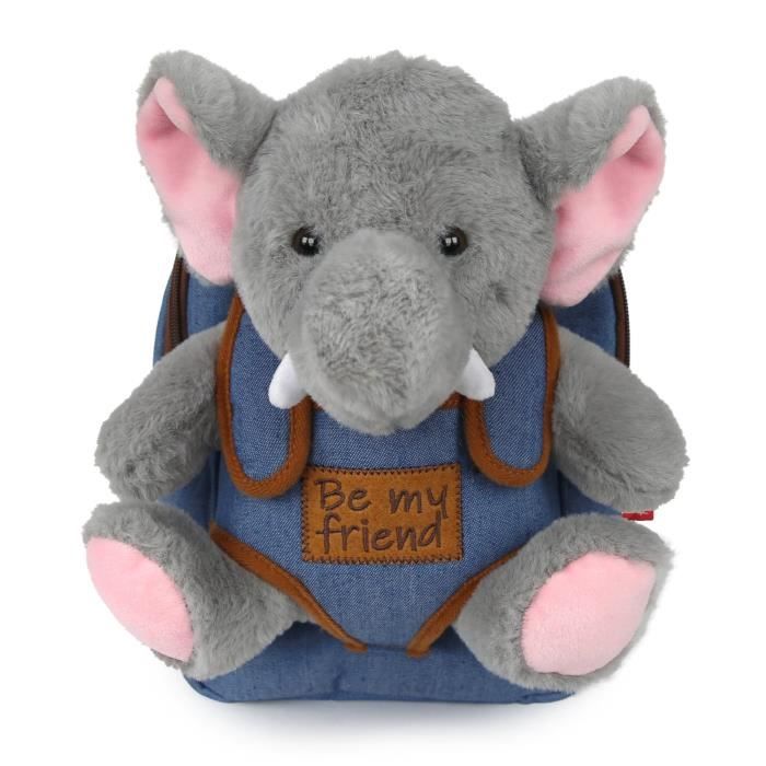 Perletti sac à dos Elephant 2,7 litres 26 cm polyester bleu/gris