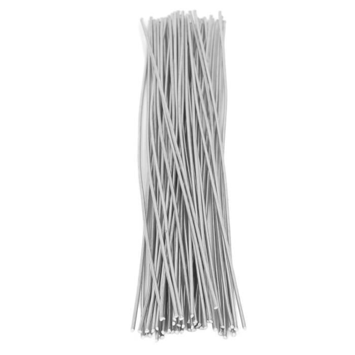 Lot De 20 Tiges à Souder Aluminium Basse Température - Fil De Brasage Avec Flux, Longueur 20 Pouces (50 Cm)