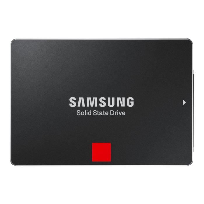  Disque SSD Samsung 850 PRO MZ-7KE256BW - Disque SSD - chiffré - 256 Go - interne - 2.5" - SATA 6Gb-s - mémoire tampon : 512 Mo - Self pas cher