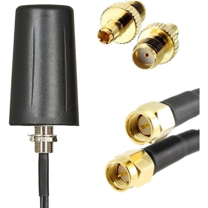 Antenne GPS Active SMA Mâle 5m Avec Fixation Magnétique - Amplificateur Signal Othmro
