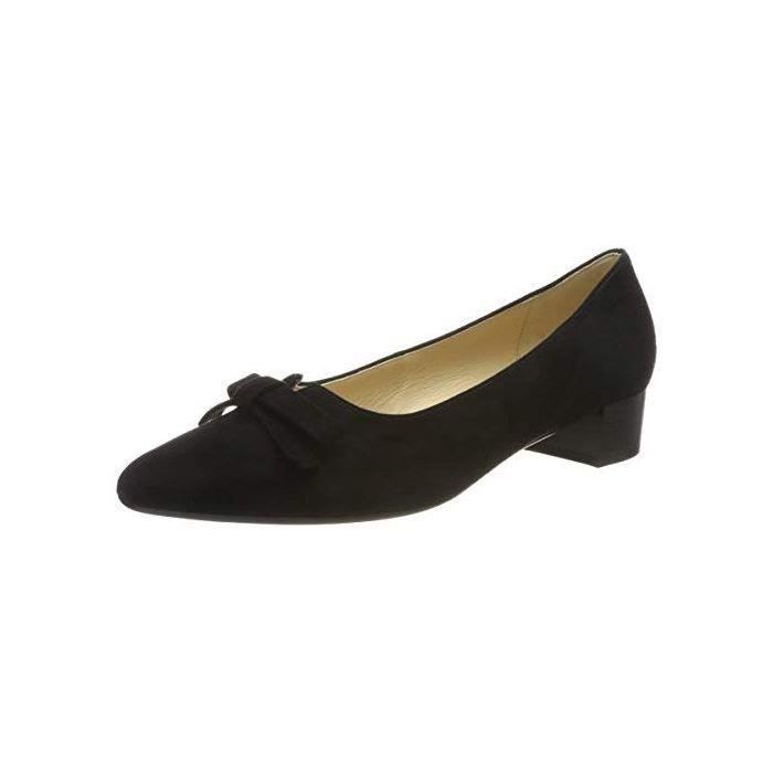 Escarpins Femme Gabor - Talon Bloc 4.5 Cm, Dessus Suède, Doublure Cuir - Classiques Et Confortables - 5
