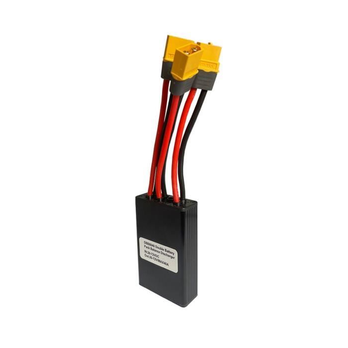 Convertisseur Double Batterie Weikeya 20V-72V - Module Parallèle XT60 Pour Vélo Électrique