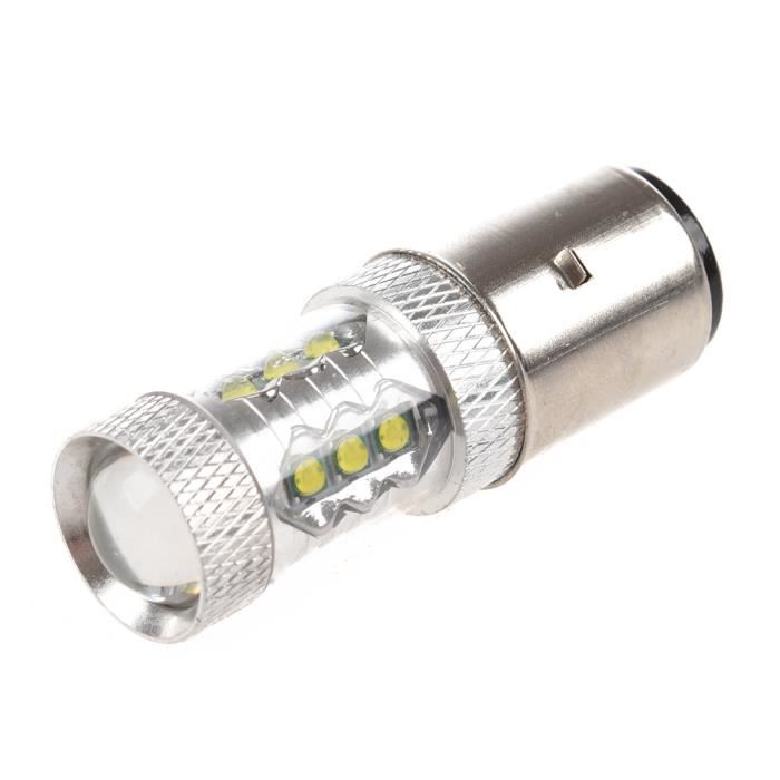 D DOLITY 35W 12V Lampe de Phare de Moto ATV Lumineux Super Blanc