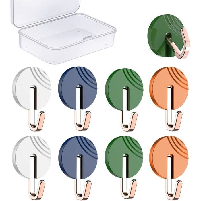 Dreamark Lot De 3 Accroches Torchons Adhésifs - Crochets Muraux Cuisine Salle De Bain Sans Percage Design Moderne