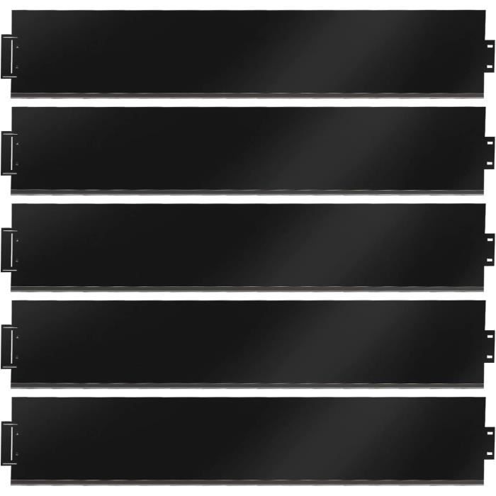 Tubiaz Bordure De Pelouse En Métal Galvanisé 5 M, 10 M, 15 M, 20 M, 25 M, 30 M, 35 M, 40 M, 45 M, 50 M, 100 X 15 Cm, Galvanisée - Bordure De Parterre En Métal - Différentes Longueurs Disponibles