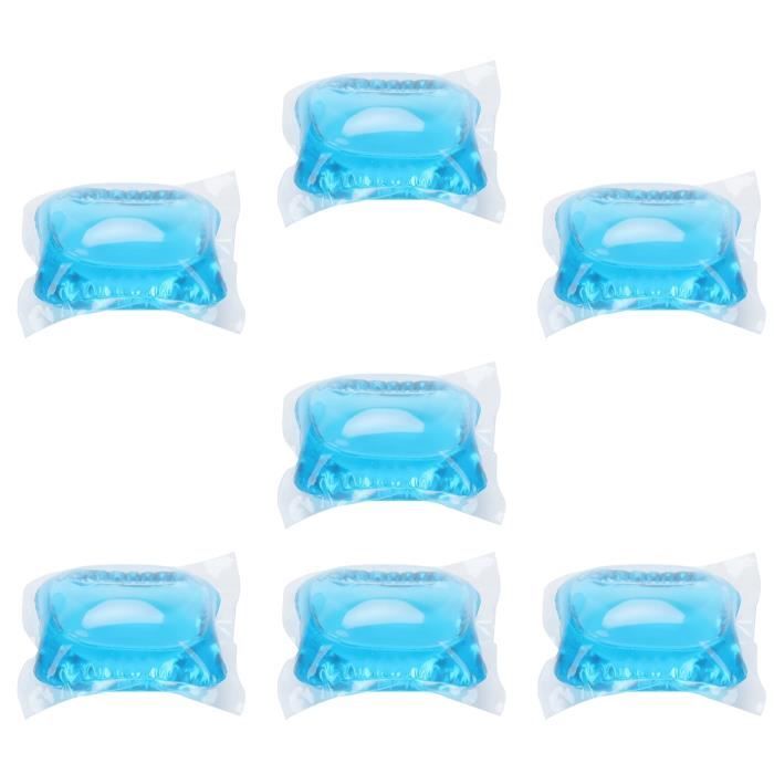 Dosette de lessive 60pcs Capsule de Perle à Linge 8g Nettoyant de