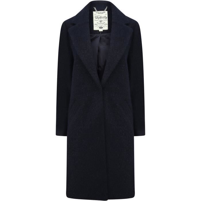 manteau long femme cdiscount