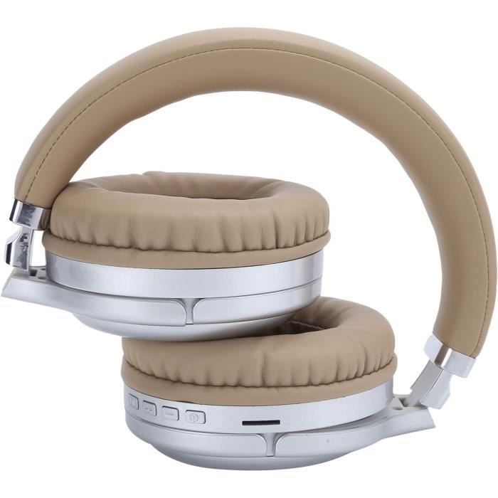 Tm‑061 Casque D'Écoute Stéréo Sans Fil Bluetooth Pliable Monté Sur La ...